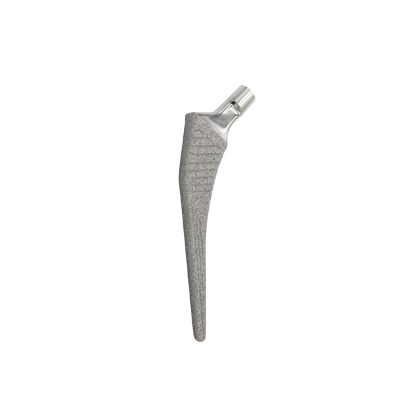 Titanium-Coated Cementless Femoral Stem